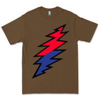 Cacao Lazy Lightning Bolt Premium Tee - InspiraDesign