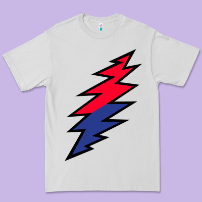 Lazy Lightning Bolt Premium Tee Designed By Inspiradesign