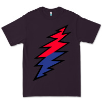 Plum Lazy Lightning Bolt Premium Tee - InspiraDesign