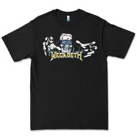 Black Megadeath caught Premium Tee - InspiraDesign