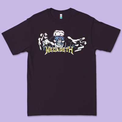 Megadeath Caught Premium Tee Designed By Inspiradesign