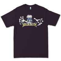 Plum Megadeath caught Premium Tee - InspiraDesign
