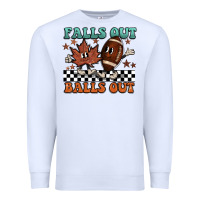 White falls out balls out Premium Sweatshirt - BarkalooDesign