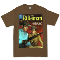 Cacao The Rifleman Retro Western Premium Tee - ArtChic