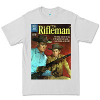 Dove Grey The Rifleman Retro Western Premium Tee - ArtChic