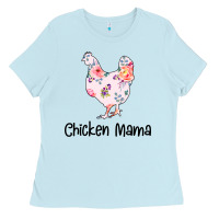 Baby Blue Chicken Mama Ladies Tee - Bettercallsaul