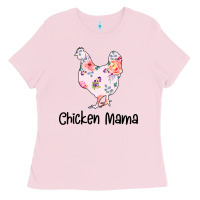 Bubblegum Pink Chicken Mama Ladies Tee - Bettercallsaul