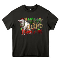 Asphalt merry cluckin christmas Heavy Core Tee - SublimationCraftShop
