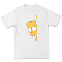 White simpsons Premium Tee - ArtChic