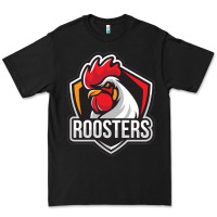 Black rooster art Premium Tee - ArtChic