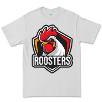 Dove Grey rooster art Premium Tee - ArtChic