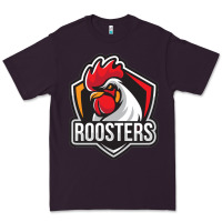 Plum rooster art Premium Tee - ArtChic