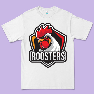 Rooster Art Premium Tee Designed By Artchic