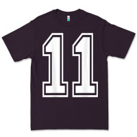 Number 11 Shirt Sports Player Number Back Of Shirt Premium Tee | Teevron