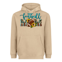 Mushroom western leopard camouflage sunflowers  glitter mom football Heavyweight Hoodie - Artiststas