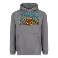 Storm western leopard camouflage sunflowers  glitter mom football Heavyweight Hoodie - Artiststas