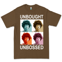 Cacao unbought unbossed shirley chisholm retro vintage gift long sleeve t sh Premium Tee - ArtChic