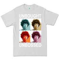 Dove Grey unbought unbossed shirley chisholm retro vintage gift long sleeve t sh Premium Tee - ArtChic
