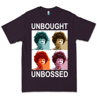 Plum unbought unbossed shirley chisholm retro vintage gift long sleeve t sh Premium Tee - ArtChic