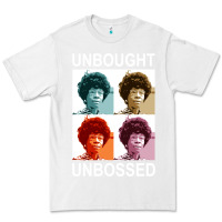 White unbought unbossed shirley chisholm retro vintage gift long sleeve t sh Premium Tee - ArtChic