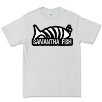 Dove Grey SAMANTHA FISH MUSIC ARTWORK Essential Premium Tee - ArtChic