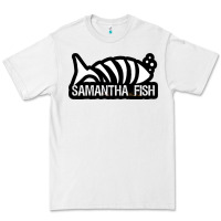 White SAMANTHA FISH MUSIC ARTWORK Essential Premium Tee - ArtChic