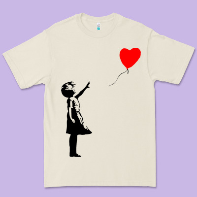 Banksy Girl With Balloon Premium Tee Designed By Artchic