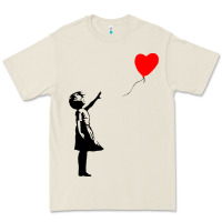 Bone banksy girl with balloon Premium Tee - ArtChic