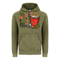 Vintage Olive but first cocoa Vintage Hoodie - CowGirlArtShop