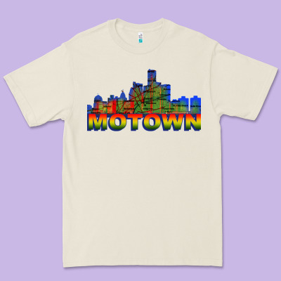 Motown Premium Tee Designed By Artchic