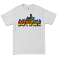 Dove Grey MOTOWN Premium Tee - ArtChic