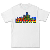 White MOTOWN Premium Tee - ArtChic