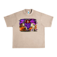 French Oak Charolais Bull Halloween Urban Heavy Tee - RanaPortraitStore