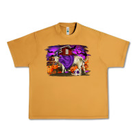 Peanut Butter Charolais Bull Halloween Urban Heavy Tee - RanaPortraitStore
