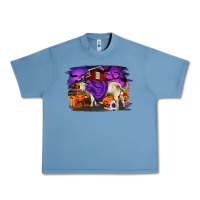 Pebble Blue Charolais Bull Halloween Urban Heavy Tee - RanaPortraitStore