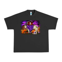 Pigment Black Charolais Bull Halloween Urban Heavy Tee - RanaPortraitStore