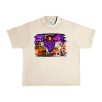 Sandshell Charolais Bull Halloween Urban Heavy Tee - RanaPortraitStore