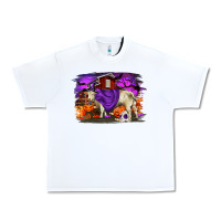 White Charolais Bull Halloween Urban Heavy Tee - RanaPortraitStore