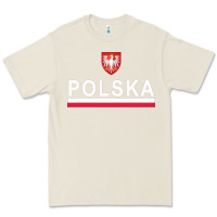 Bone Sporty Polska Flag And Emblem Polish Coat Of Arms Pullover Hoodie Premium Tee - ArtChic