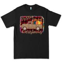 Black Merry Christmas Truck Premium Tee - Bettercallsaul