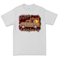 Dove Grey Merry Christmas Truck Premium Tee - Bettercallsaul