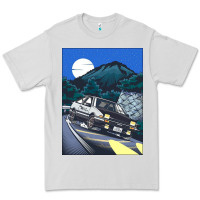 Dove Grey initial d poster hipster Premium Tee - ArtChic