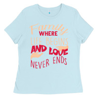 Baby Blue Family Ladies Tee - Bettercallsaul