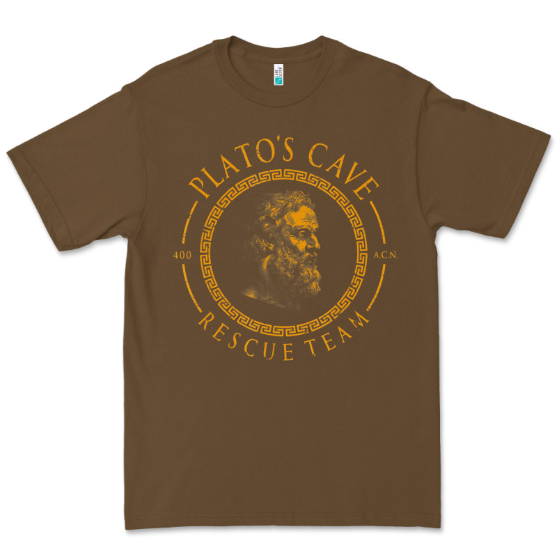 Platos Cave Rescue Team Ancient Greek Philosophy P Premium Tee by ArtChic | Teevron
