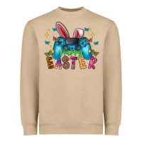 Mushroom Happy Easter Gamer Heavyweight Sweatshirt - CowhideDigitalArt
