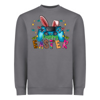 Storm Happy Easter Gamer Heavyweight Sweatshirt - CowhideDigitalArt