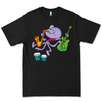 Black squiddly diddly Premium Tee - ArtChic