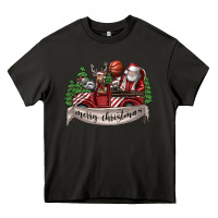 Asphalt Merry Christmas Heavy Core Tee - SublimationCraftShop