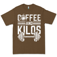 Cacao Coffee And Kilos Weightlifting Gift Premium Tee - ArtChic