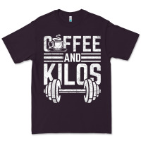Plum Coffee And Kilos Weightlifting Gift Premium Tee - ArtChic